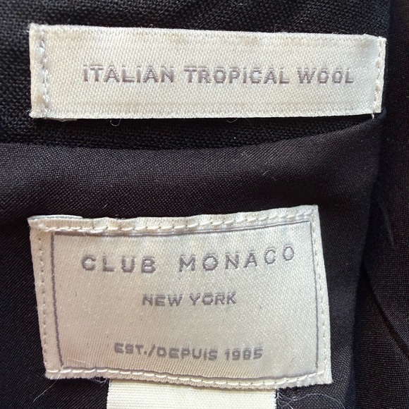 Club Monaco Black and Gray Midi Dress - Picture 2 of 2